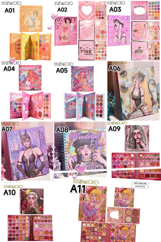 【Buy 20 Get 22】Makeup Bundle With 2 Kevin&Coco + 20 PCS Makeups/Makeup Tools/Skincare